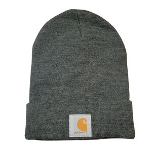 Carhartt Men's Acrylic Watch Hat Gray One Size. Excellent Condition Pre-owned